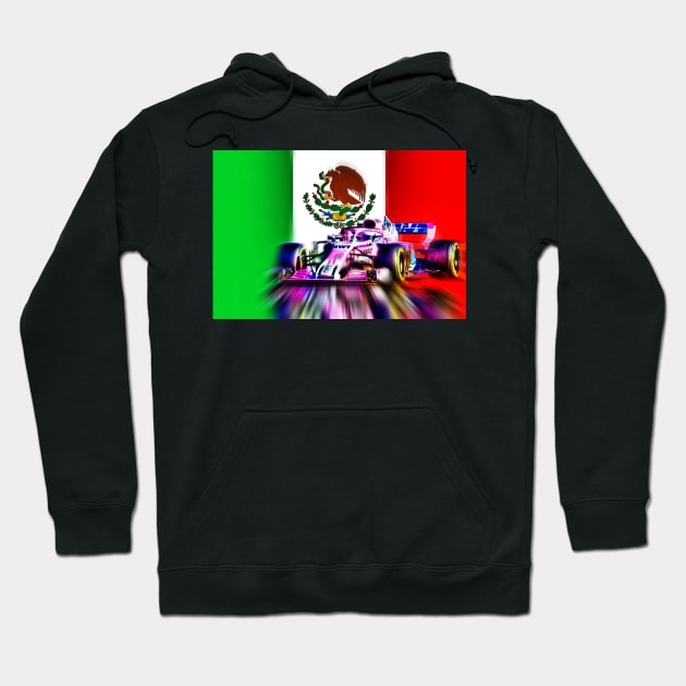 Sergio Perez - Mexico Hoodie by DeVerviers